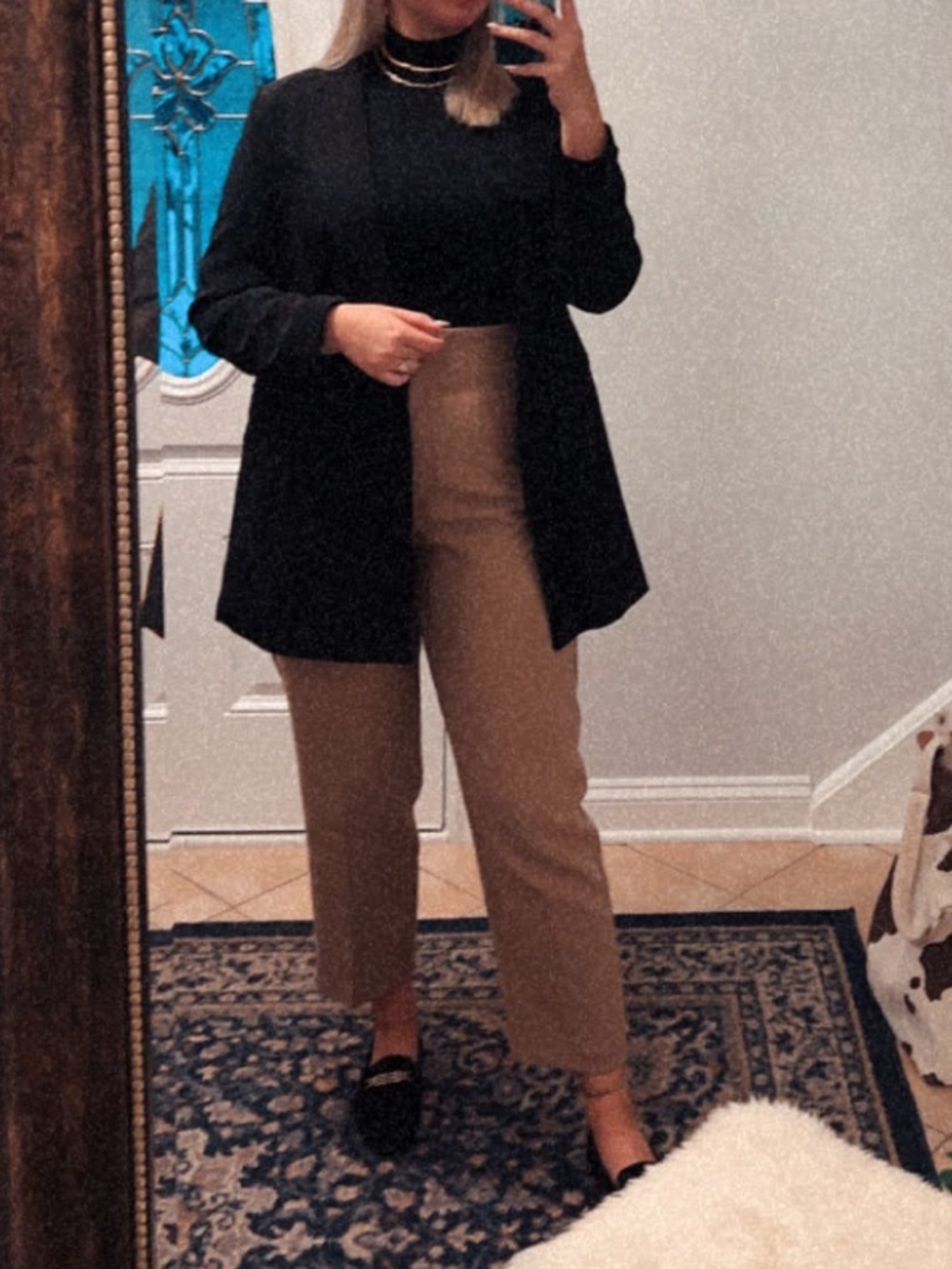 Zara Tan Pantsuit